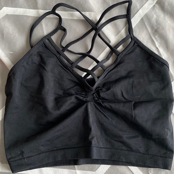 Suzette Crisscross Bralette or Crop - Picture 2 of 5